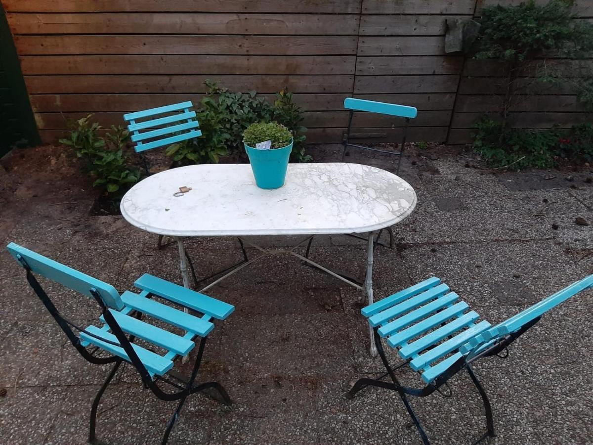 Boshuis Turquoise / Smaakvol Genieten Op De Veluwe Hoenderloo Bagian luar foto