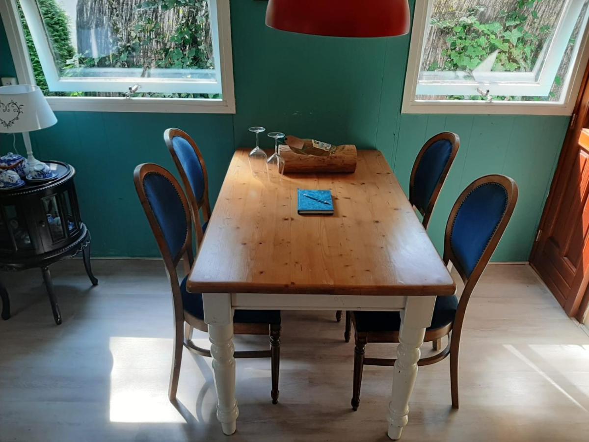 Boshuis Turquoise / Smaakvol Genieten Op De Veluwe Hoenderloo Bagian luar foto
