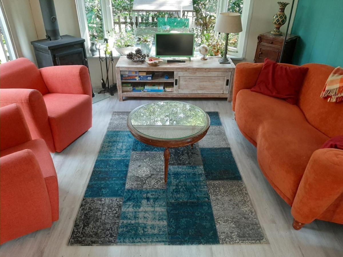 Boshuis Turquoise / Smaakvol Genieten Op De Veluwe Hoenderloo Bagian luar foto
