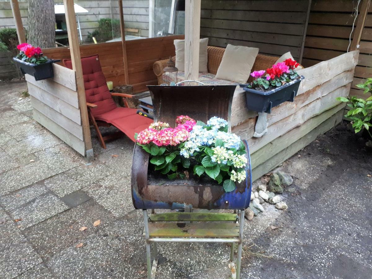 Boshuis Turquoise / Smaakvol Genieten Op De Veluwe Hoenderloo Bagian luar foto